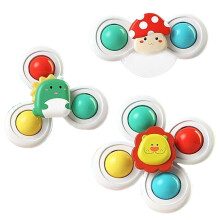Suction Cup Spinner Toys 3 pcs