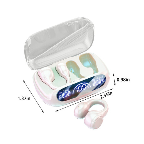 Bluetooth Ear Clip Headset 5.3 with Digital Noise 2