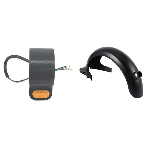 1 Pcs Rear Mudguard Tyre  Guard Replacements & 1 Pcs Hoverboard Throttle Booster Accelerator