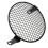 Motorcycle Headlight Lamp Mesh Grille 0.3 Inch 6