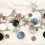 Velvet Christmas Balls 80MM 12PCS Light Blue White Dark 5