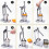 Cast Iron Hand Press Juicer Stainless Steel Lemon Squeezer 1 8