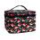 Christmas Hat Pattern Portable Makeup Brush Bag 8.86 x 6.5 2