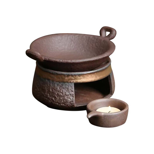 Ceramic Tea Warmer Candle-Heated for Aroma Enhancement 1