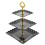 Cupcake Display Stand Black ABS 1 Piece 1