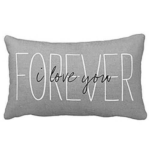 Household Pillowcase Throw Lumbar Cover Standard Size