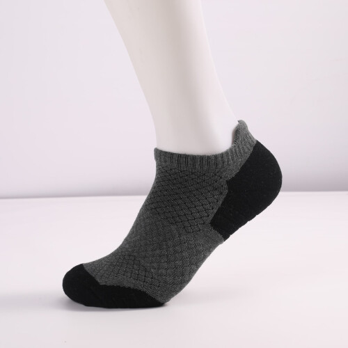 Compression Socks Breathable Low-Cut 6 Pair Beige M 2