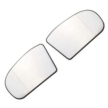 3 Pair Right and Left Side Rearview Mirror Glass Len Replacement for W203 W211 2038100121 2038101021