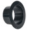 Straight Pipe Flange Ventilation Duct Connector ABS 100 125 4
