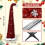 Red Santa Hat Christmas Tree 4.92 ft Pop Up Curved Decor 3