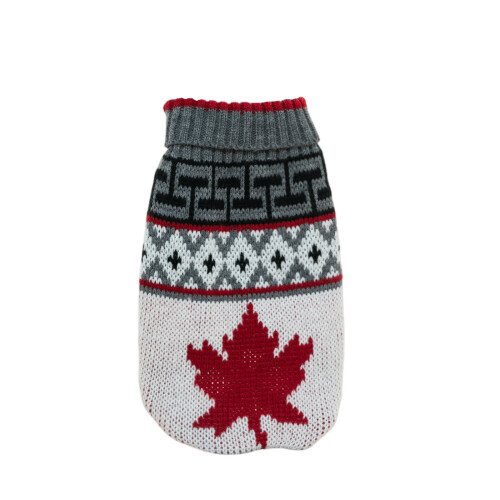 Christmas Cat and Dog Sweater White Size 10