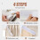 Star Pattern Blackout Curtains Polyester Double-Layer 2