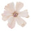 Christmas Artificial Glitter Poinsettia Flowers 10 pcs 7