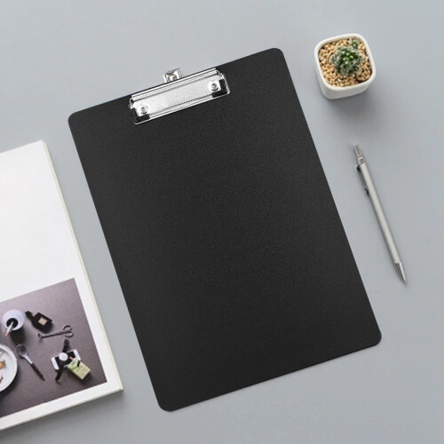 A4 Plastic Clipboard Colored Low-Profile Clip 1 Piece 1