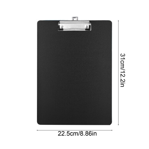 A4 Plastic Clipboard Colored Low-Profile Clip 1 Piece 2