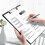 A4 Plastic Clipboard Colored Low-Profile Clip 1 Piece 5