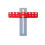 Wedge Clamp Cabinet Handle Template with Drill Bits 1