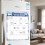 Magnetic Refrigerator Calendar 2026 12-Month 1