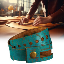 Leather Measuring Tool 7-in-1 Sky Blue