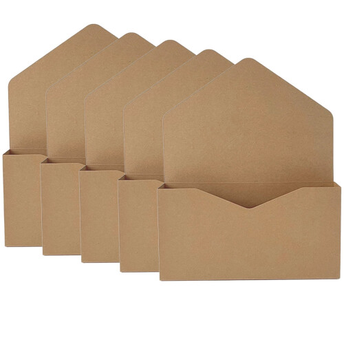 DIY Flower Bouquet Gift Box Envelopes 5 pcs 1