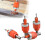 Heavy Duty Hole Puncher Countersink Drill Bit 5 pcs 2.8-10 7