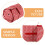 Knitting Needle Storage Polyester Set Red White Checkered 5