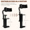 Guitar Phone Holder Adjustable Mount for Electric Guitar 6