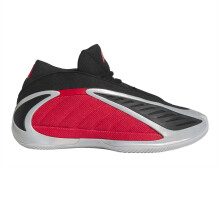 (8 UK, Silver/Red) Adidas Mens Anthony Edwards Mesh Trainers