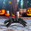 Black Cats Halloween Decorations Fall Tabletop Ornaments 1