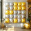 Square Foil Balloons Wall Backdrop Double-Sided 25 Pcs 4
