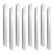Steam Table Adapter Bar Stainless Steel 8-Pc