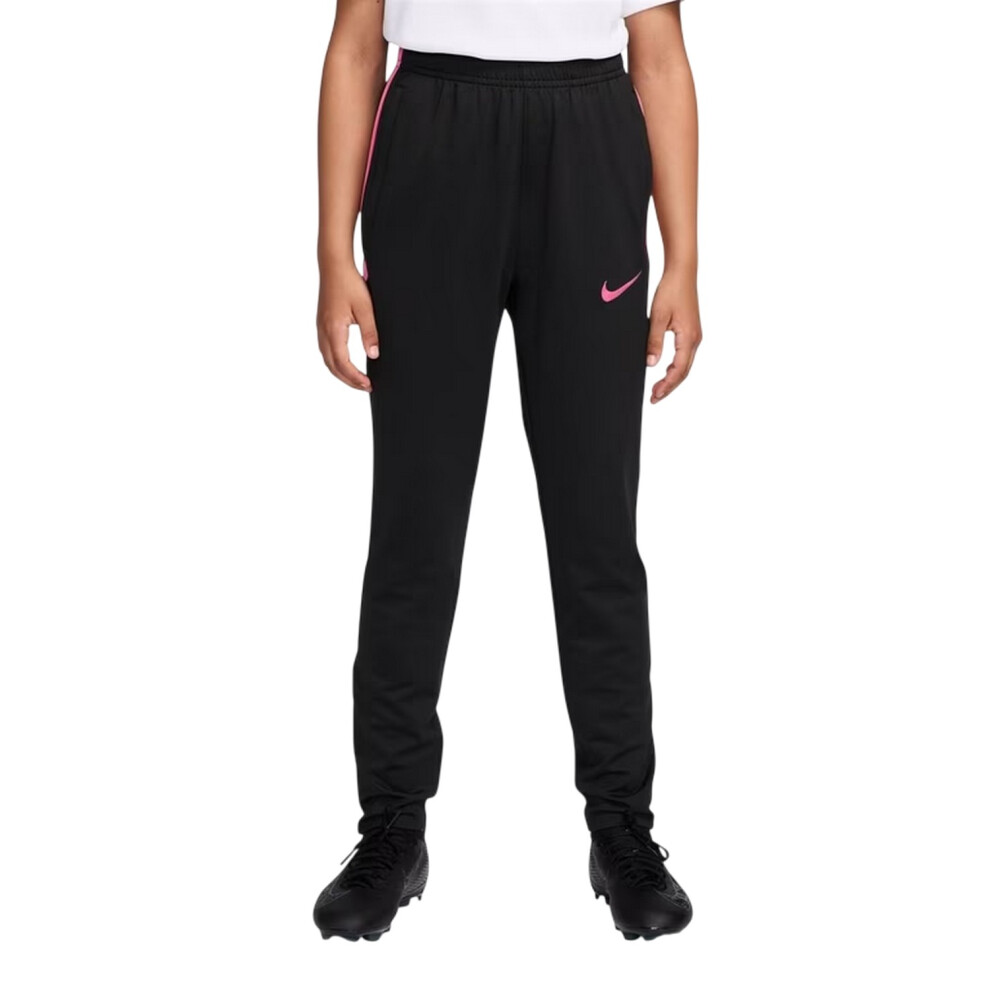Nike (9-10 Years, Black/Pink) Childrens/Kids Strike Dri-Fit Tracksuit Bottoms
