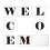 Welcome Letters Stencil Set 8 Large 3