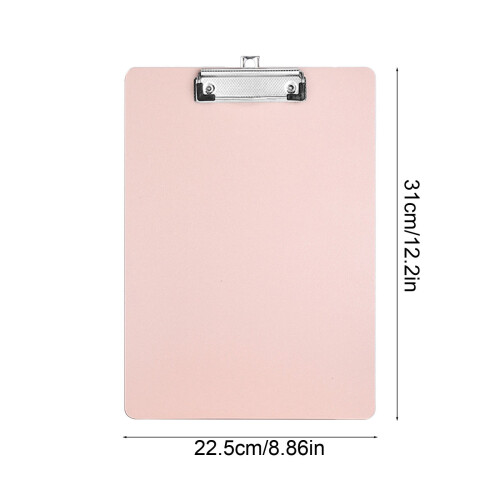 A4 Plastic Clipboard with Low-Profile Clip 2