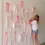 Wall Decor Ribbon Bow Pink Blue White Satin 1 pc 5
