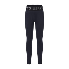 (13 Years, Navy) USA Pro Girls Logo Training Leggings