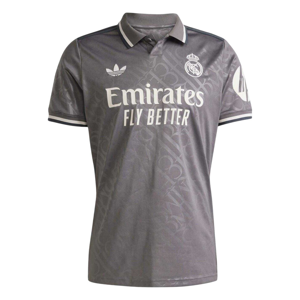 Adidas (M, Charcoal) Mens 24/25 Real Madrid Cf Third Jersey