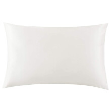 Both Sides Natural Pure Silk Pillowcase for Hair and Skin, 600 Thread Count 50X75cm-Ivory White
