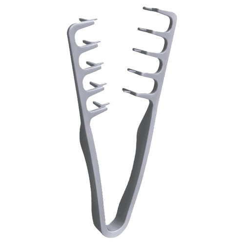 Wide-Tooth Texture Comb for Roots Lift and Bangs Styling