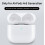 Compatibel met AirPods oplaadcase Bluetooth-oortelefoon USB-C-poort Draadloze oplaadbox 2