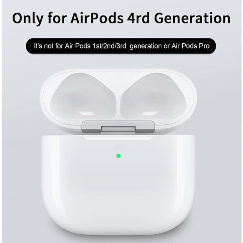 Compatibel met AirPods oplaadcase Bluetooth-oortelefoon USB-C-poort Draadloze oplaadbox 1