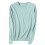 Women's Cotton Sweater Long Sleeve Crewneck Solid Pullover 1