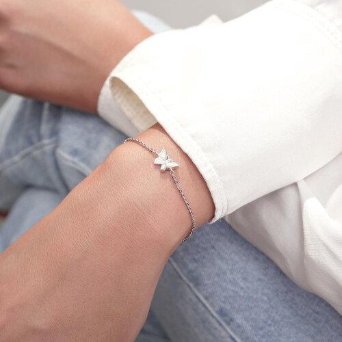 Butterfly Bracelet 925 Sterling Silver 1 Pack 2