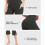 Women's High Waist Stretch Capri Pants Solid Color Straight 2
