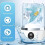 Ultrasonic Mini Washing Machine Portable Rechargeable 5