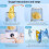 Ultrasonic Mini Washing Machine Portable Rechargeable 6