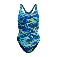 (12 UK, Peacoat) Speedo Womens/Ladies Hyperboom Medalist One Piece Swimsuit