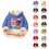 Multicolor Ice Print Kids Hoodie Sweatshirt 1 pc 1