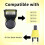 Compatibel met Philips OneBlade scheerapparaten, vervangende scheerbladen. 5