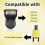 Compatibel met Philips OneBlade scheerapparaten, vervangende scheerbladen. 3